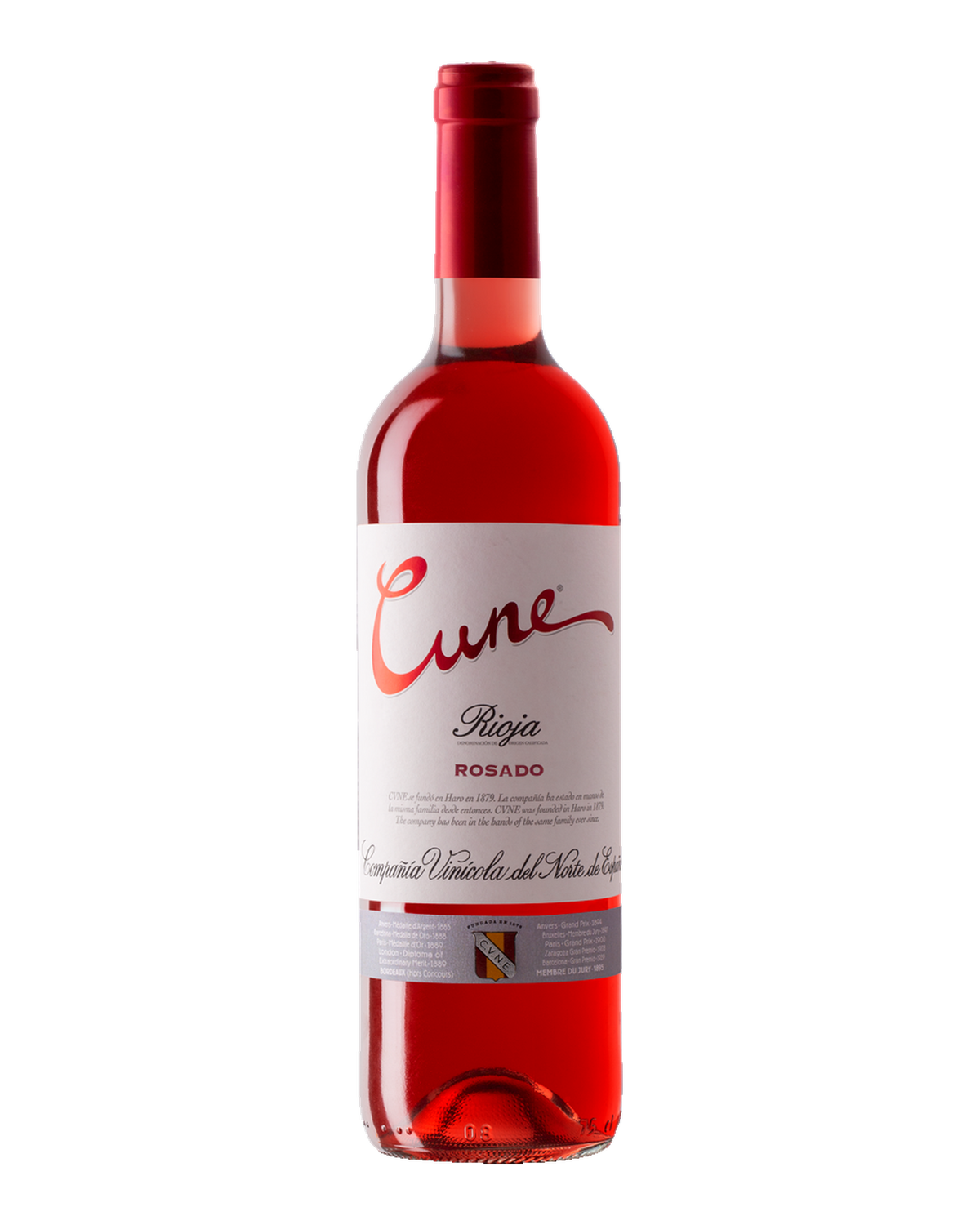 Bottle of CVNE 'Cune' Rosado, Rioja, Spain 2025