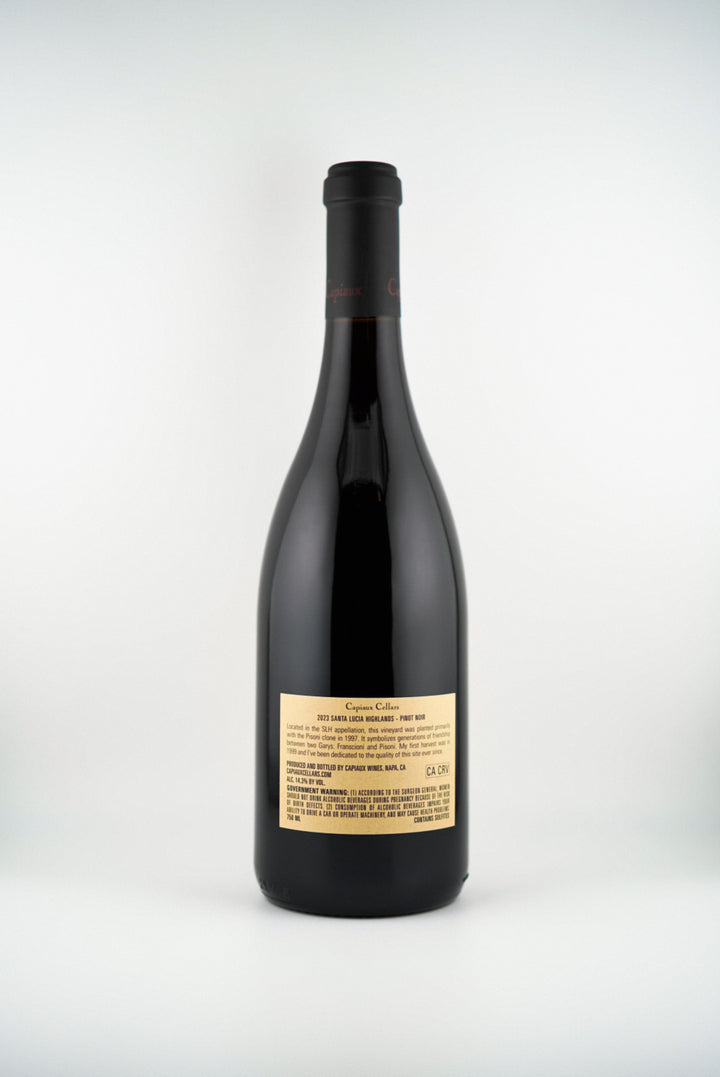 Capiaux Cellars "Gary’s Vineyard" Pinot Noir, Santa Lucia Higlands, California 2023