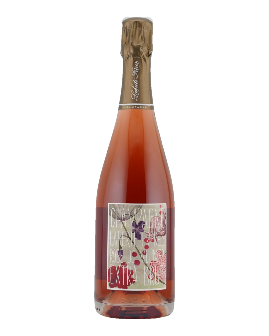 Bottle of Laherte Frères Extra Brut Rosé de Meunier Champagne NV