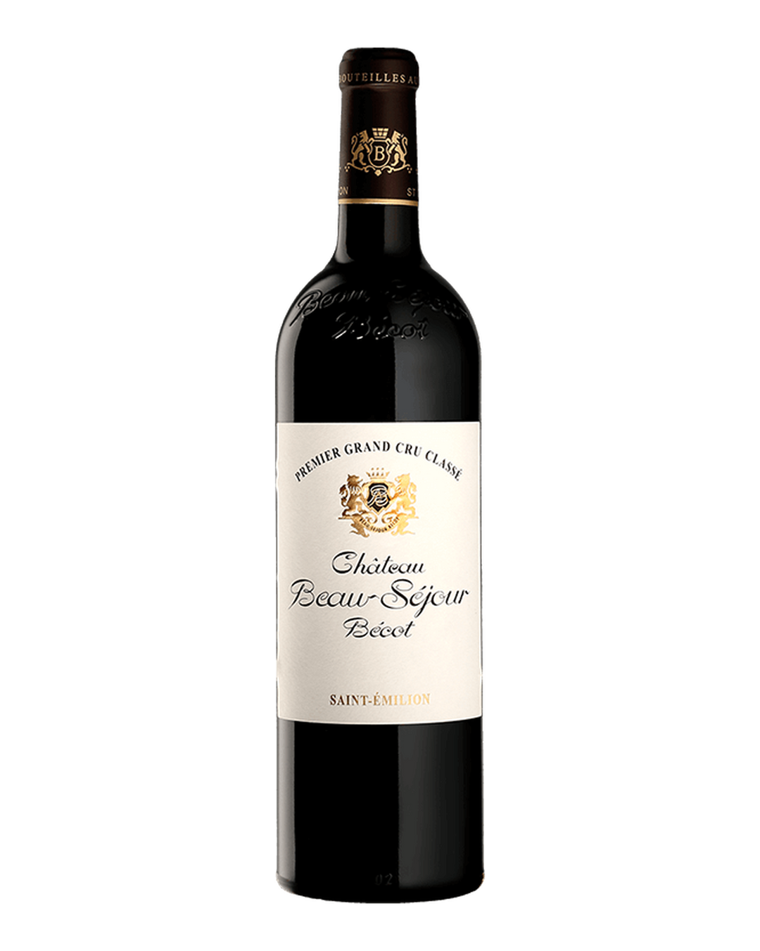 Bottle of Château Beau-Séjour Bécot Saint-Émilion Grand Cru, Bordeaux, France 2018