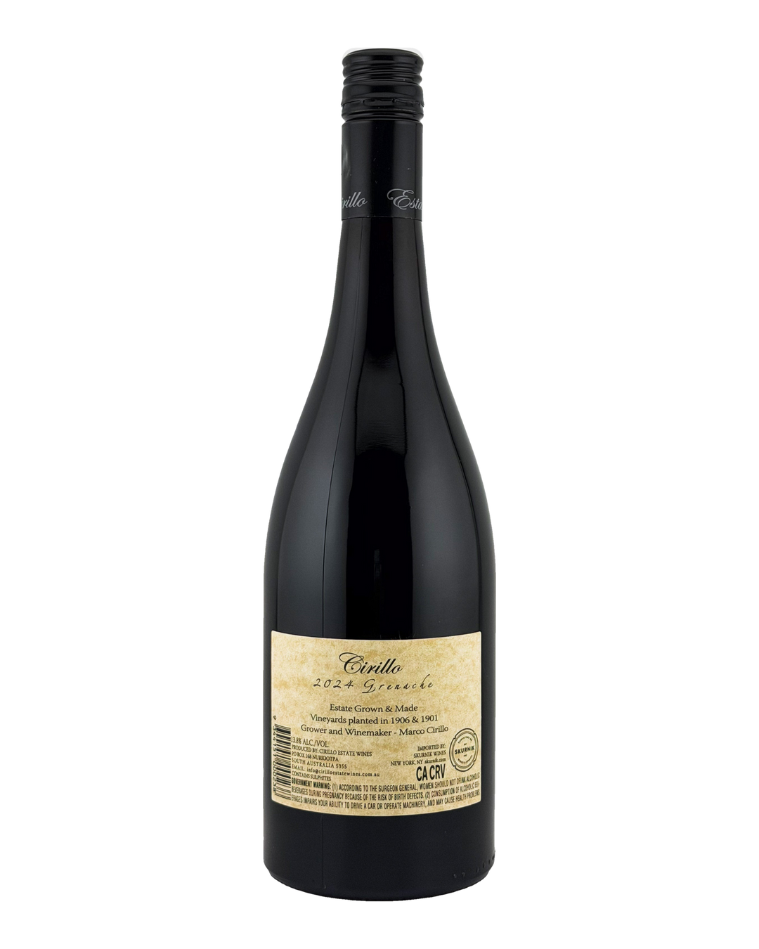 Bottle of Cirillo &