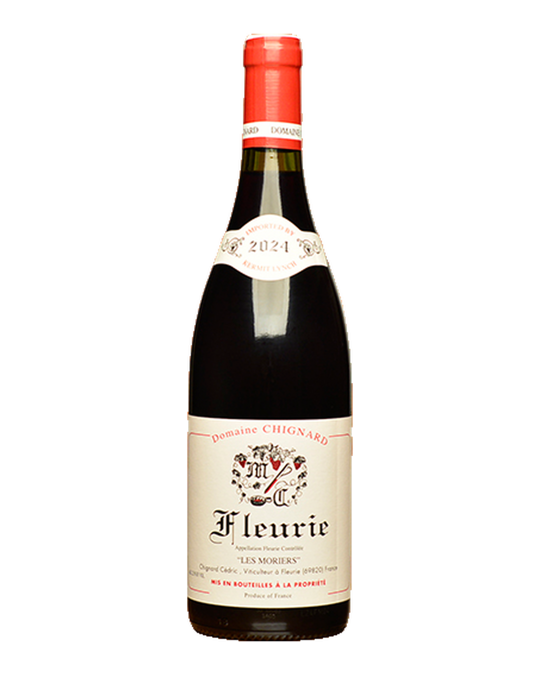 Bottle of Domaine Chignard Fleurie &