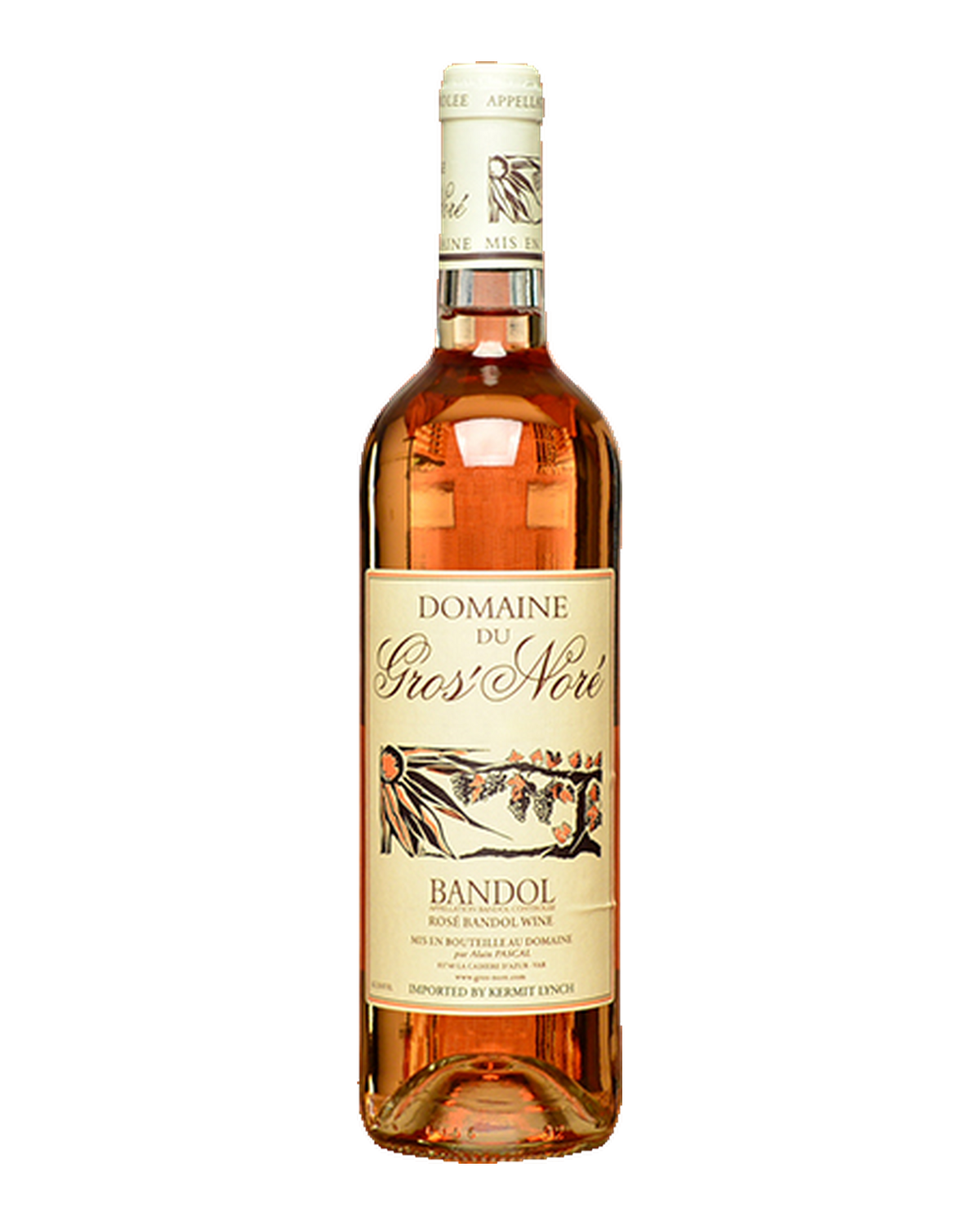 Bottle of Domaine du Gros 'Noré Bandol Rosé, Provence, France 2025