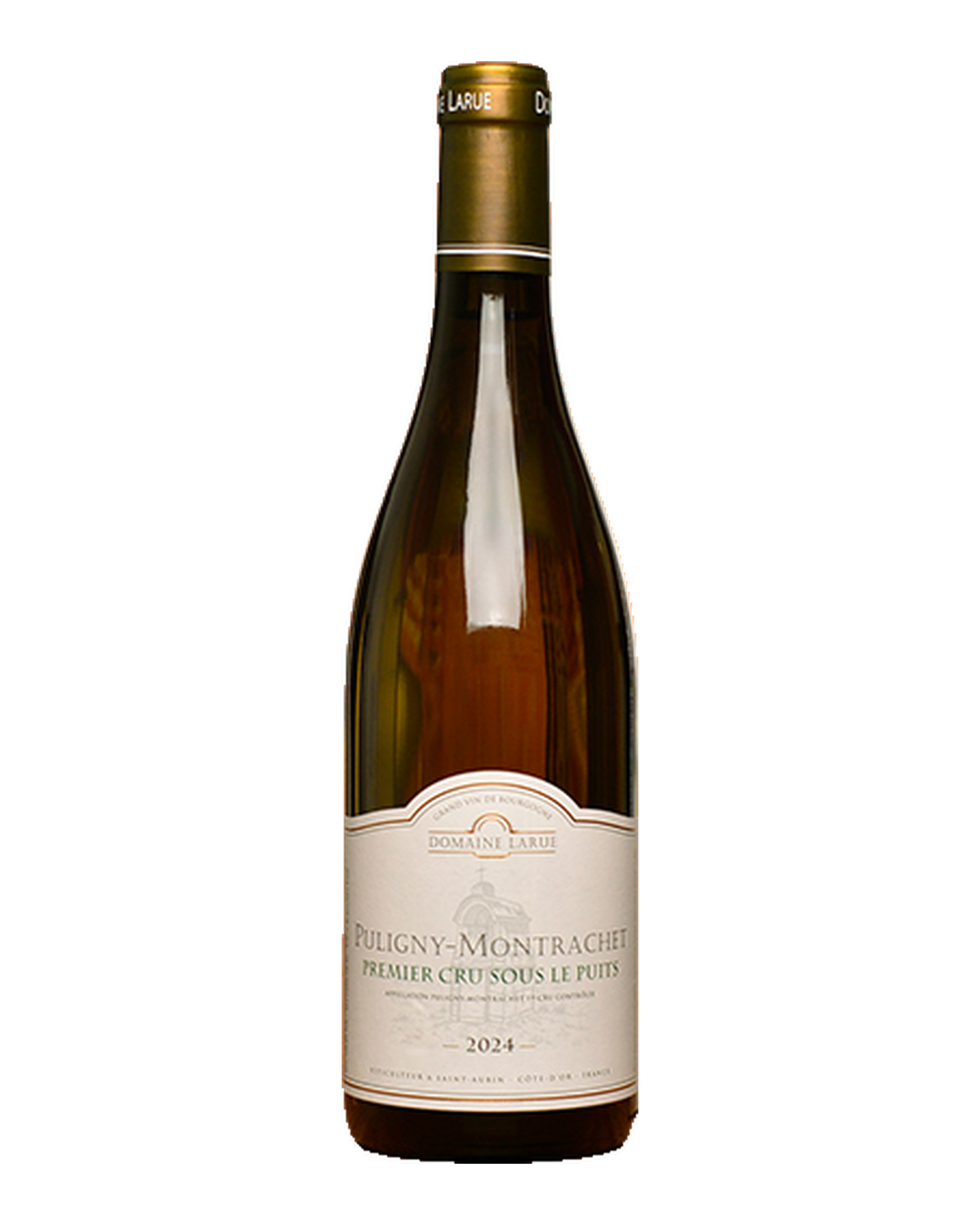 Bottle of Domaine Larue Puligny-Montrachet 1er Cru 'Sous le Puits', Burgundy, France 2024