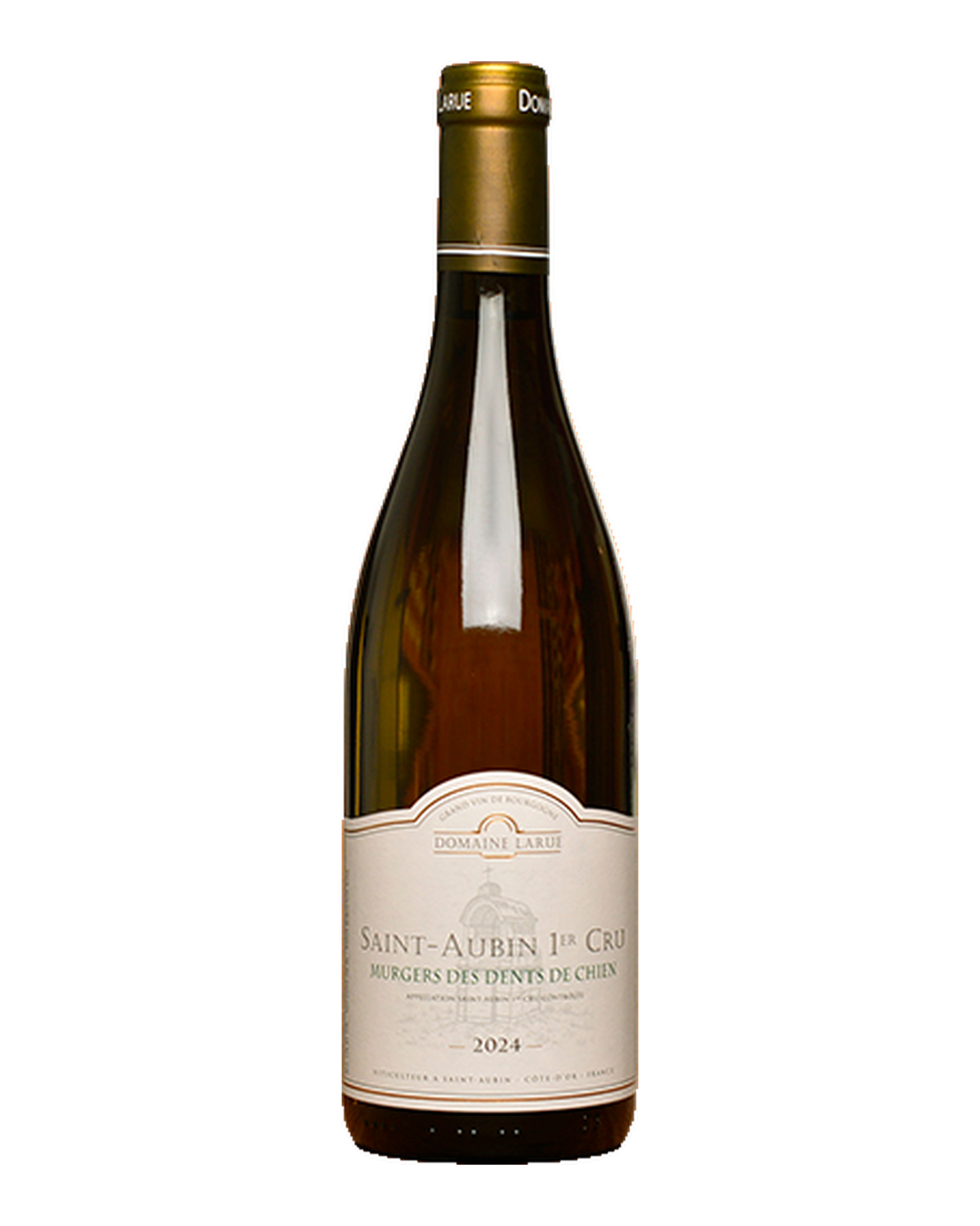 Bottle of Domaine Larue Saint-Aubin 1er Cru 'Murgers des Dents de Chien', Burgundy, France 2024