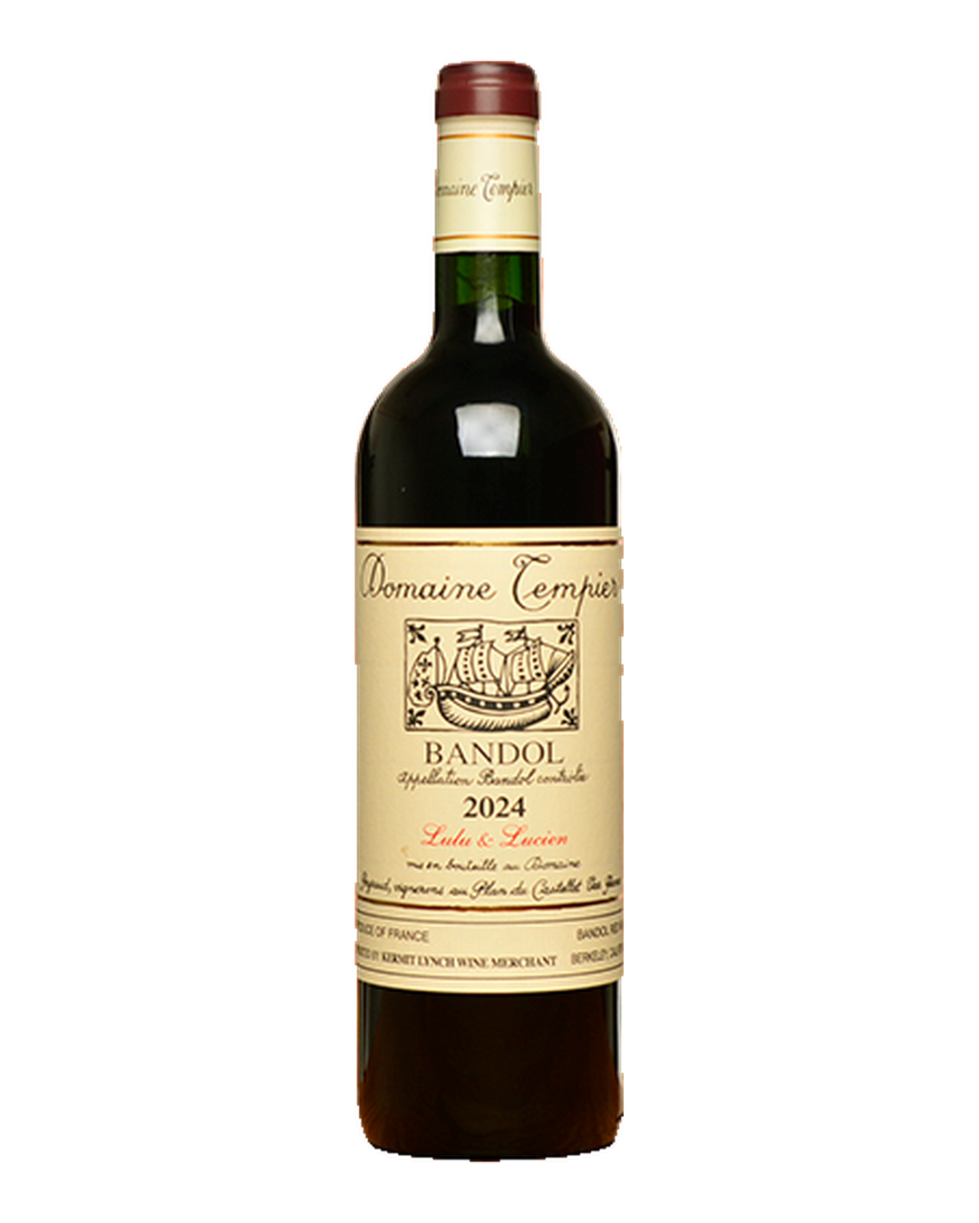 Bottle of Domaine Tempier Bandol Rouge &