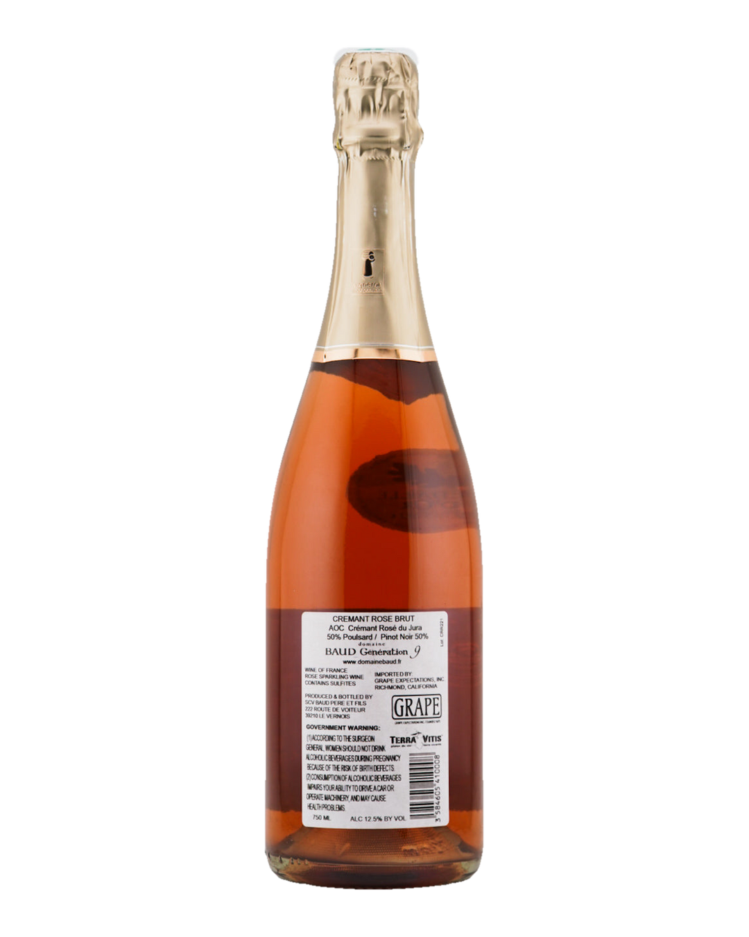 Bottle of Domaine Baud &
