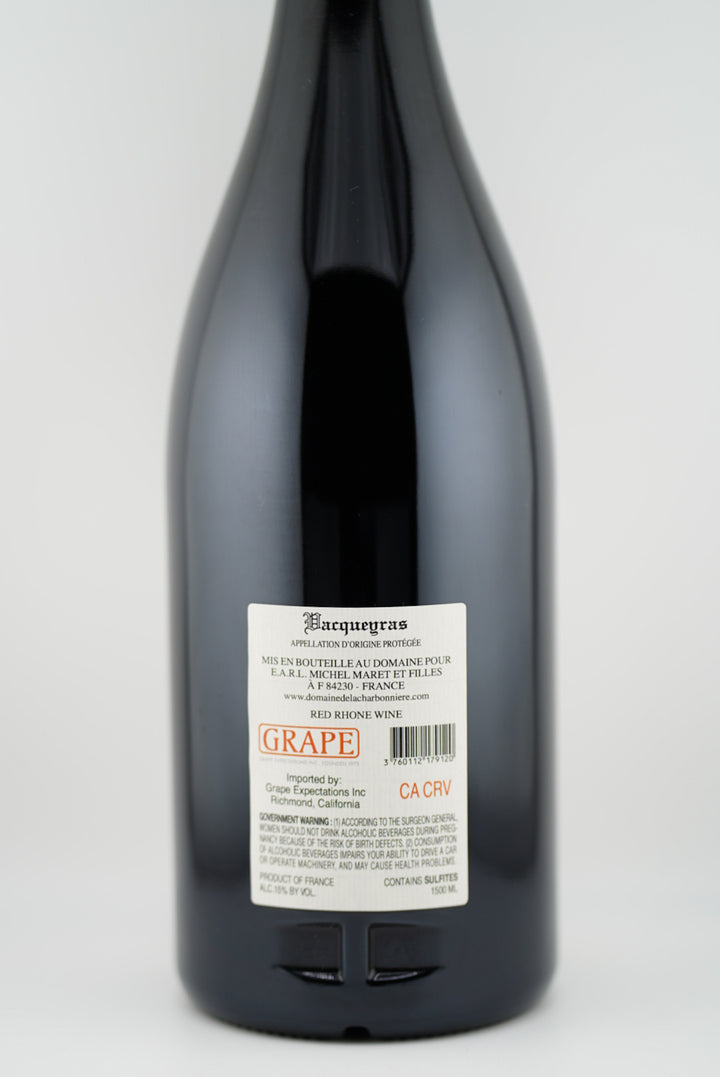 2016 Domaine de la Charbonnière Vacqueyras, Southern Rhone Valley, France (1.5 L)