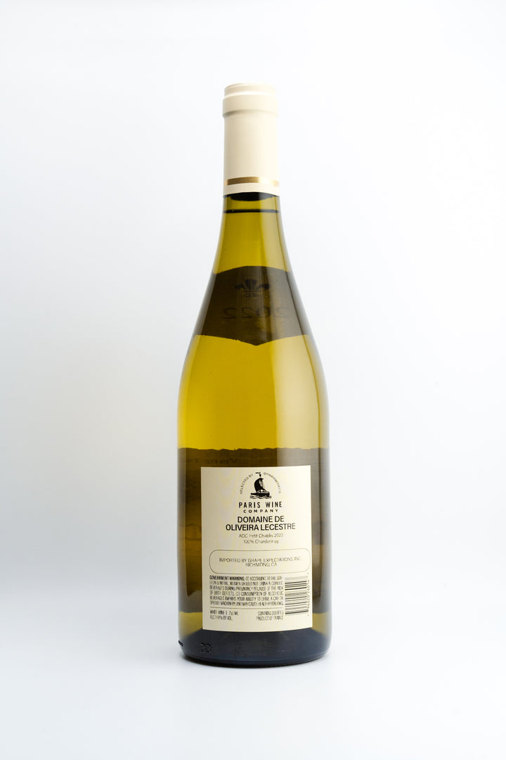 Domaine De Oliveira Lecestre Petit Chablis, Burgundy, France 2022