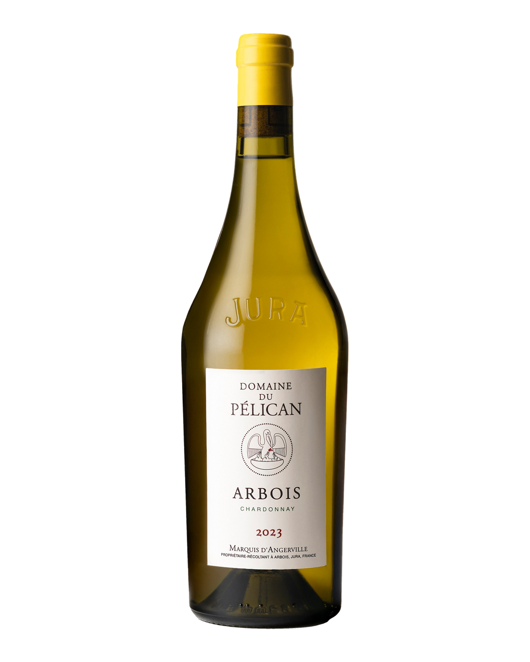 Bottle of Domaine du Pélican Chardonnay, Arbois, Jura, France 2024