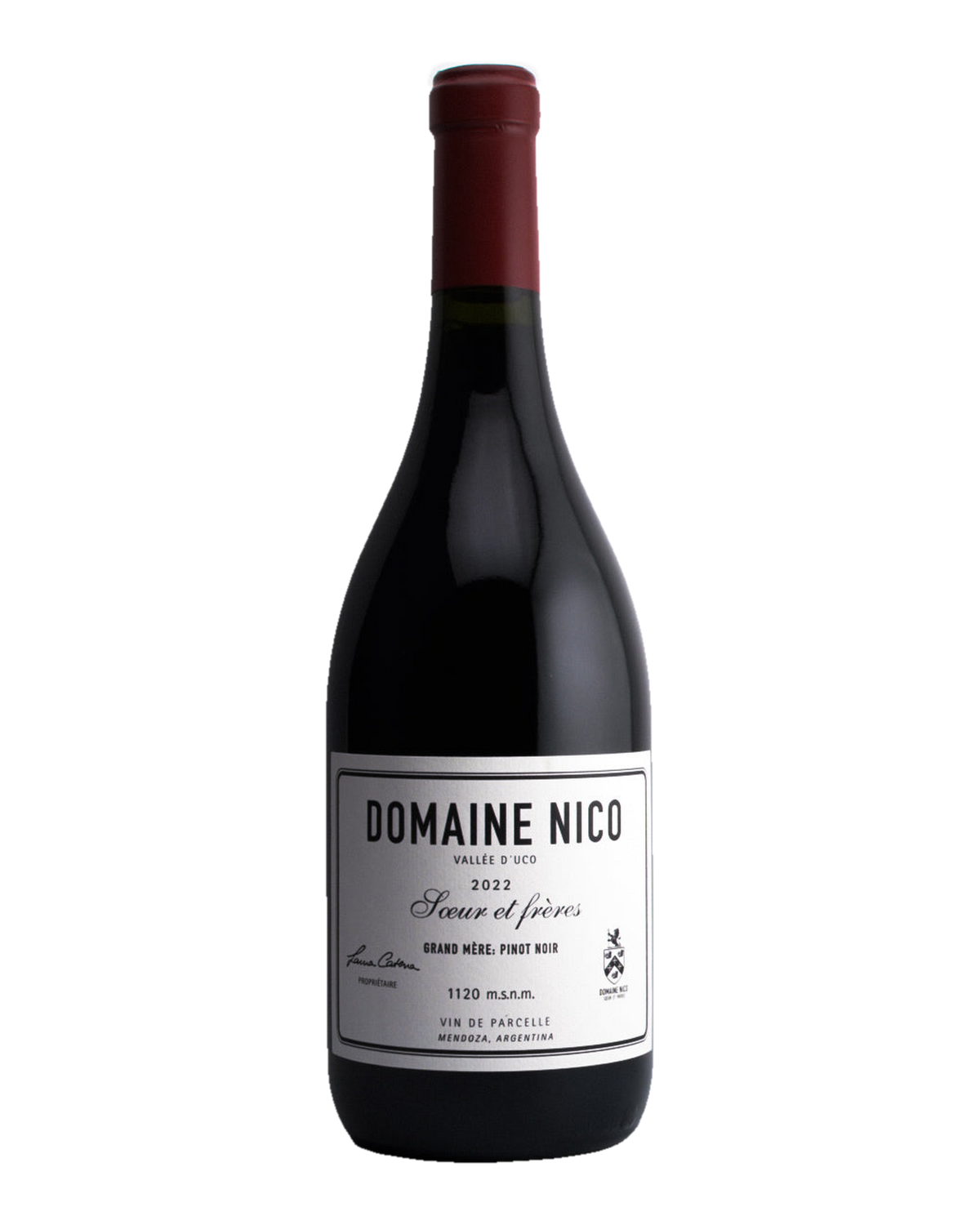 Bottle of Domaine Nico 'Grand Mère' Pinot Noir, Uco Valley, Mendoza, Argentina 2022