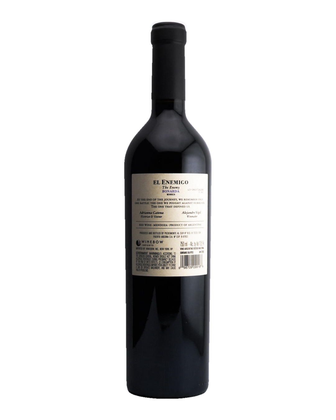 Bottle of 2022 Bodega Aleana &