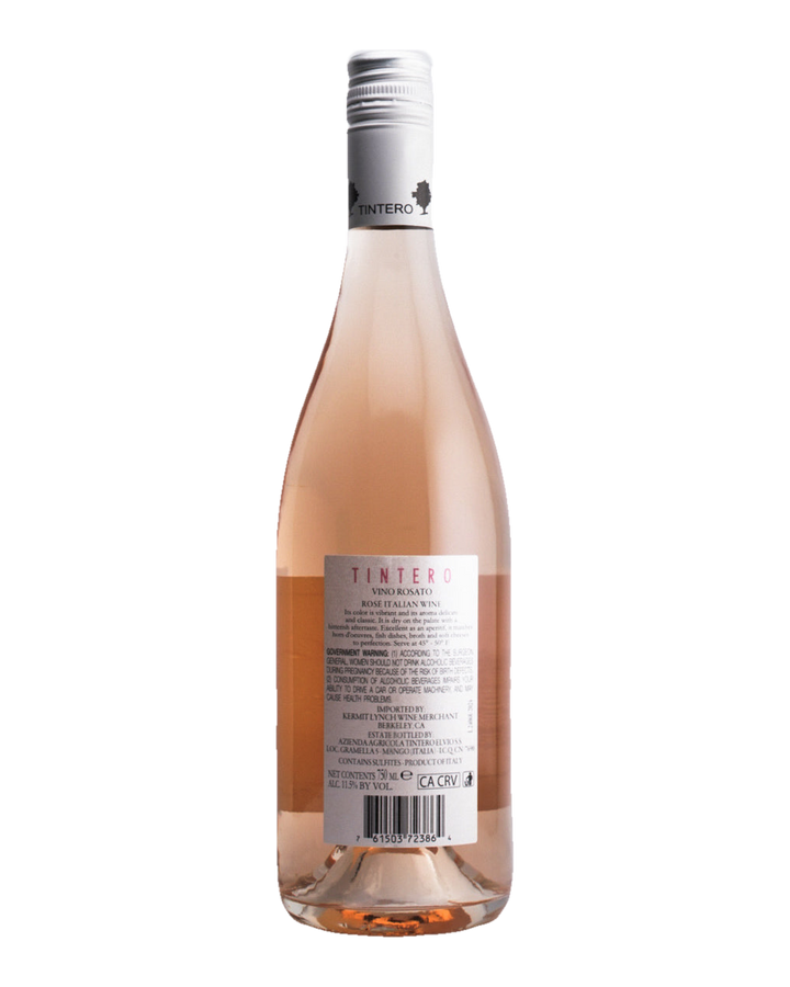 Bottle of Elvio Tintero Vino Rosato, Piemonte IGT, Italy 2024