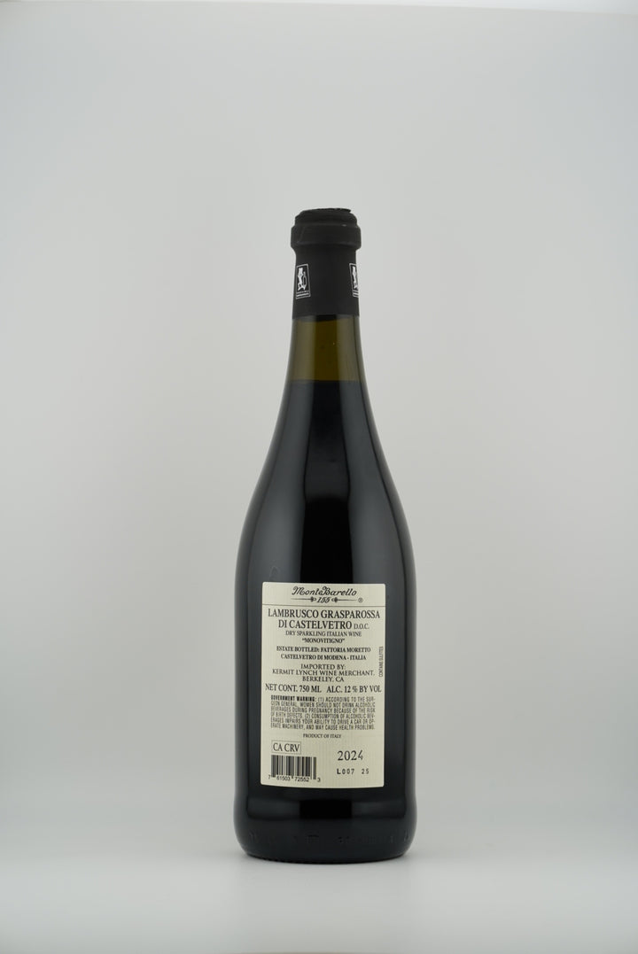 Fattoria Moretto Lambrusco Grasparossa di Castelvetro “Monovitigno” 2024