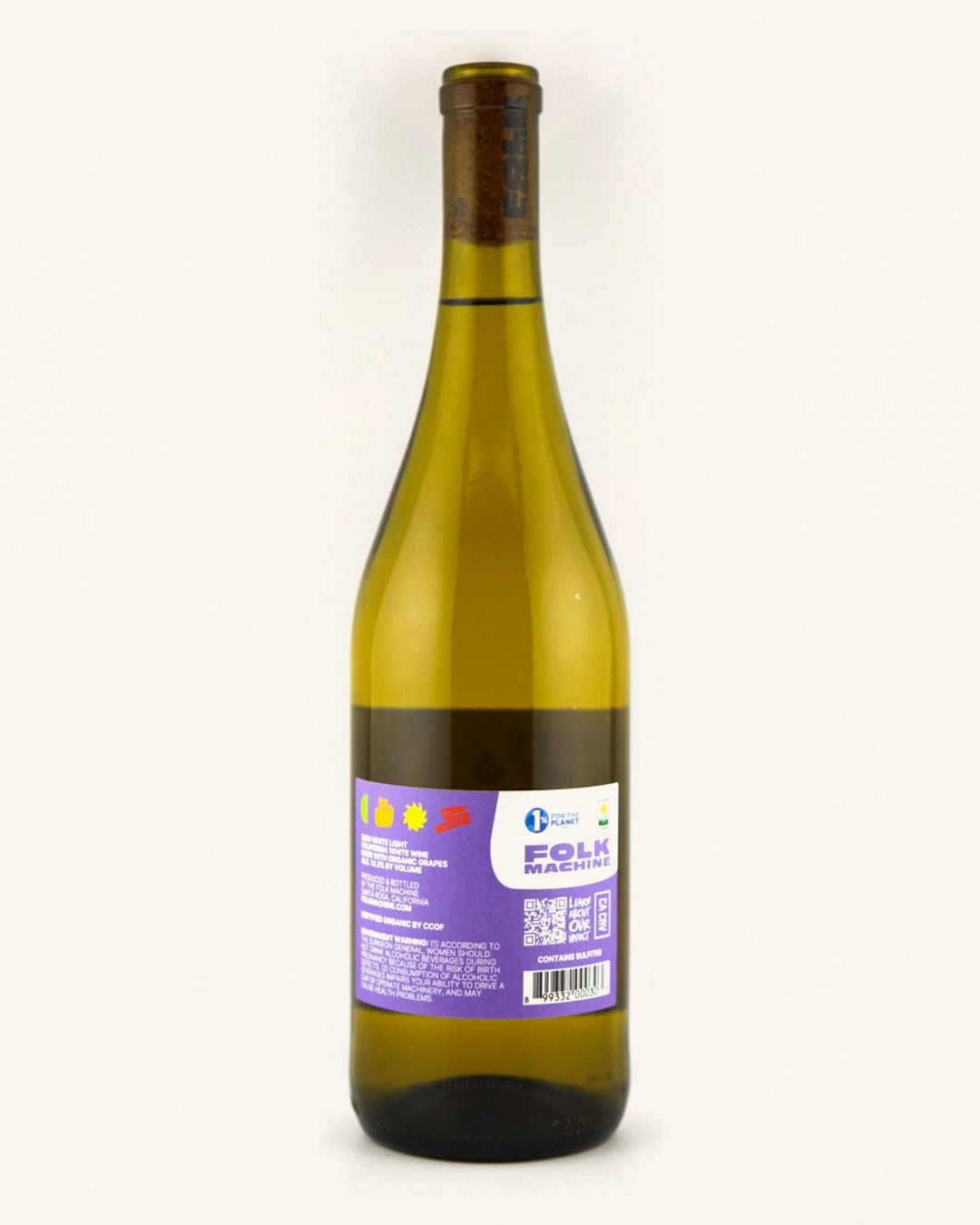 Bottle of Hobo Wine Company - Folk Machine "White Light" White Blend, California 2024