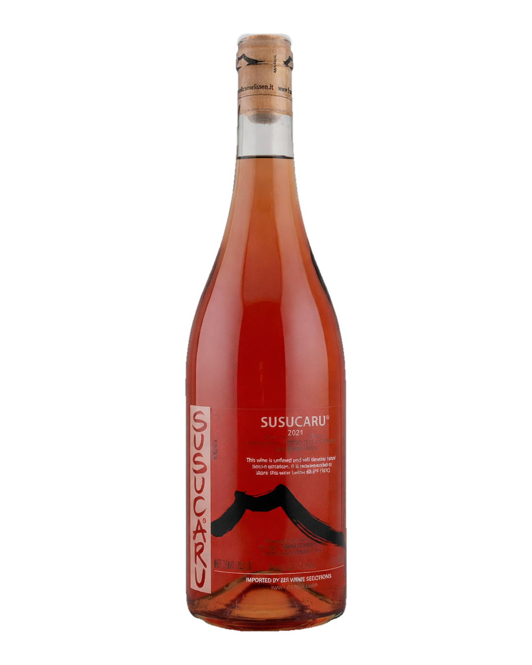 Bottle of Frank Cornelissen "Susucaru", Terre Siciliane Rosato 2024