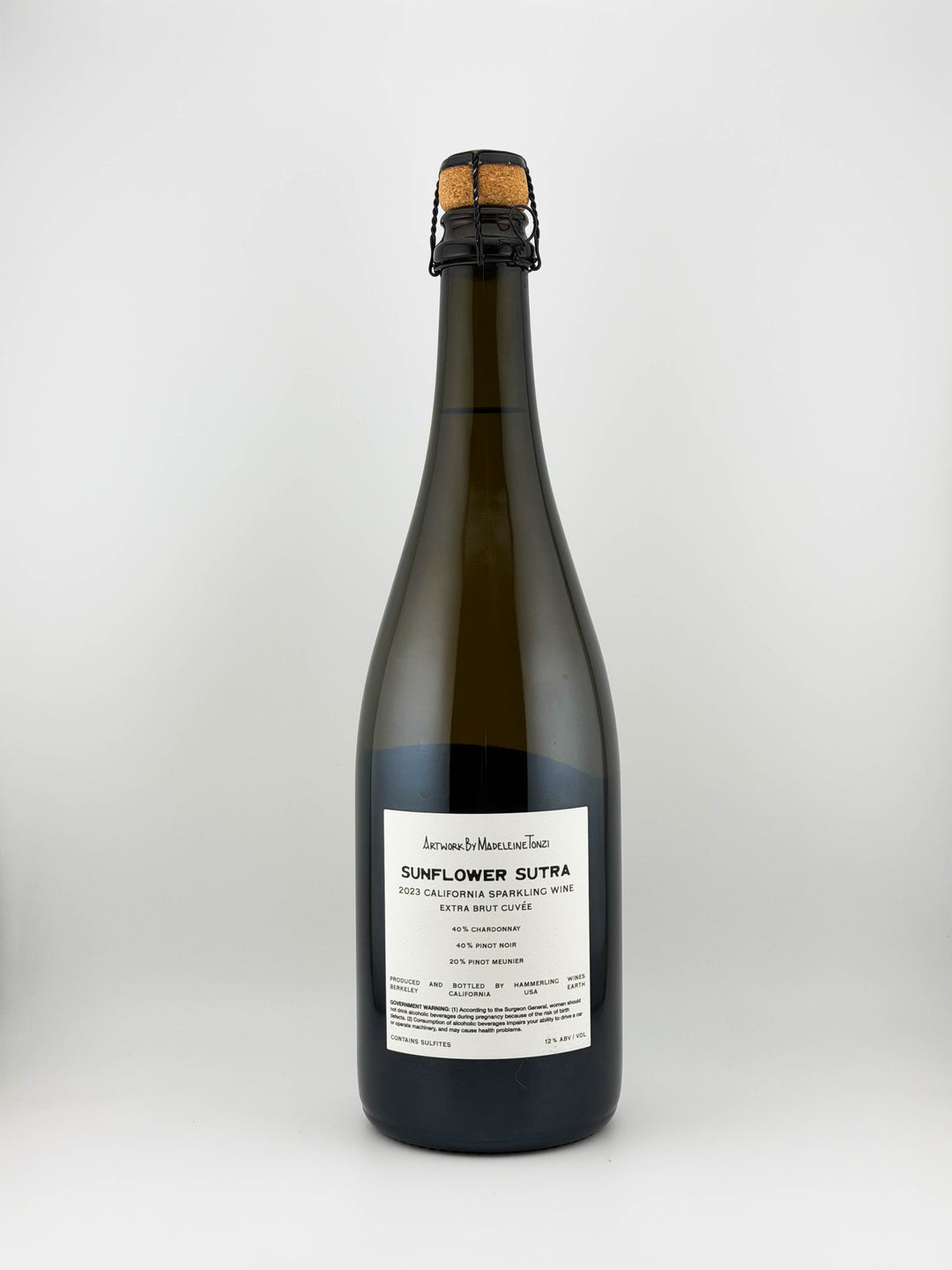 Hammerling Wines "Sunflower Sutra" Extra Brut Sparkling Wine, California 2023