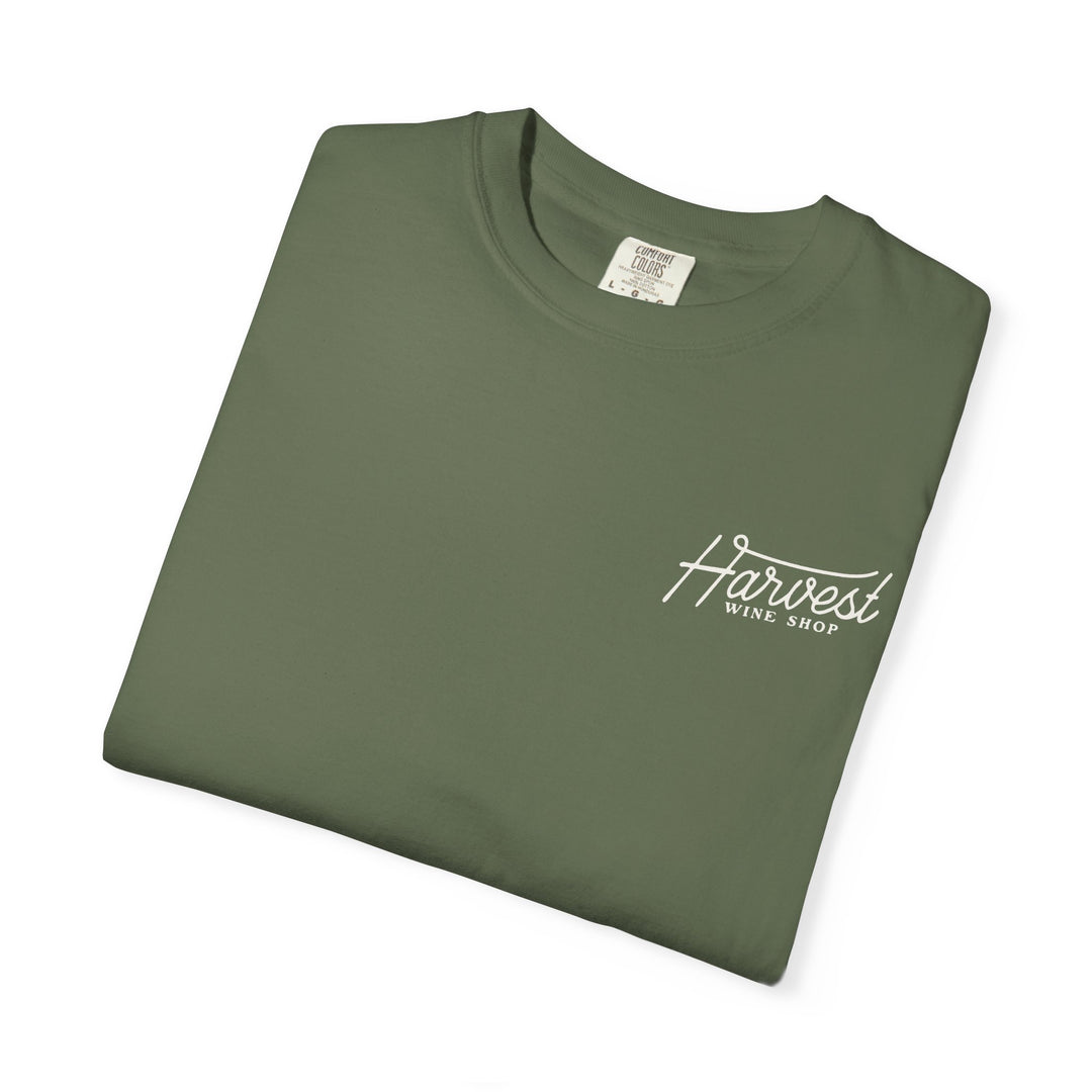 Harvest T-Shirt — Minimal Script Chest Logo