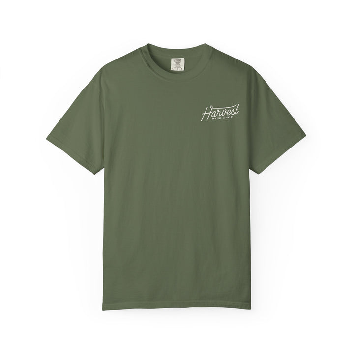 Harvest T-Shirt — Minimal Script Chest Logo