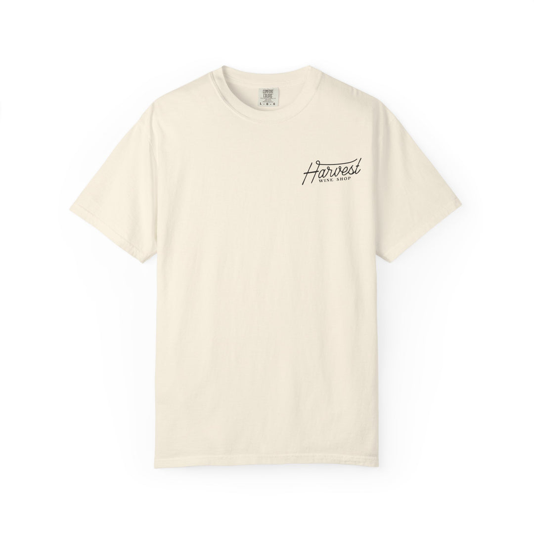 Harvest T-Shirt — Minimal Script Chest Logo