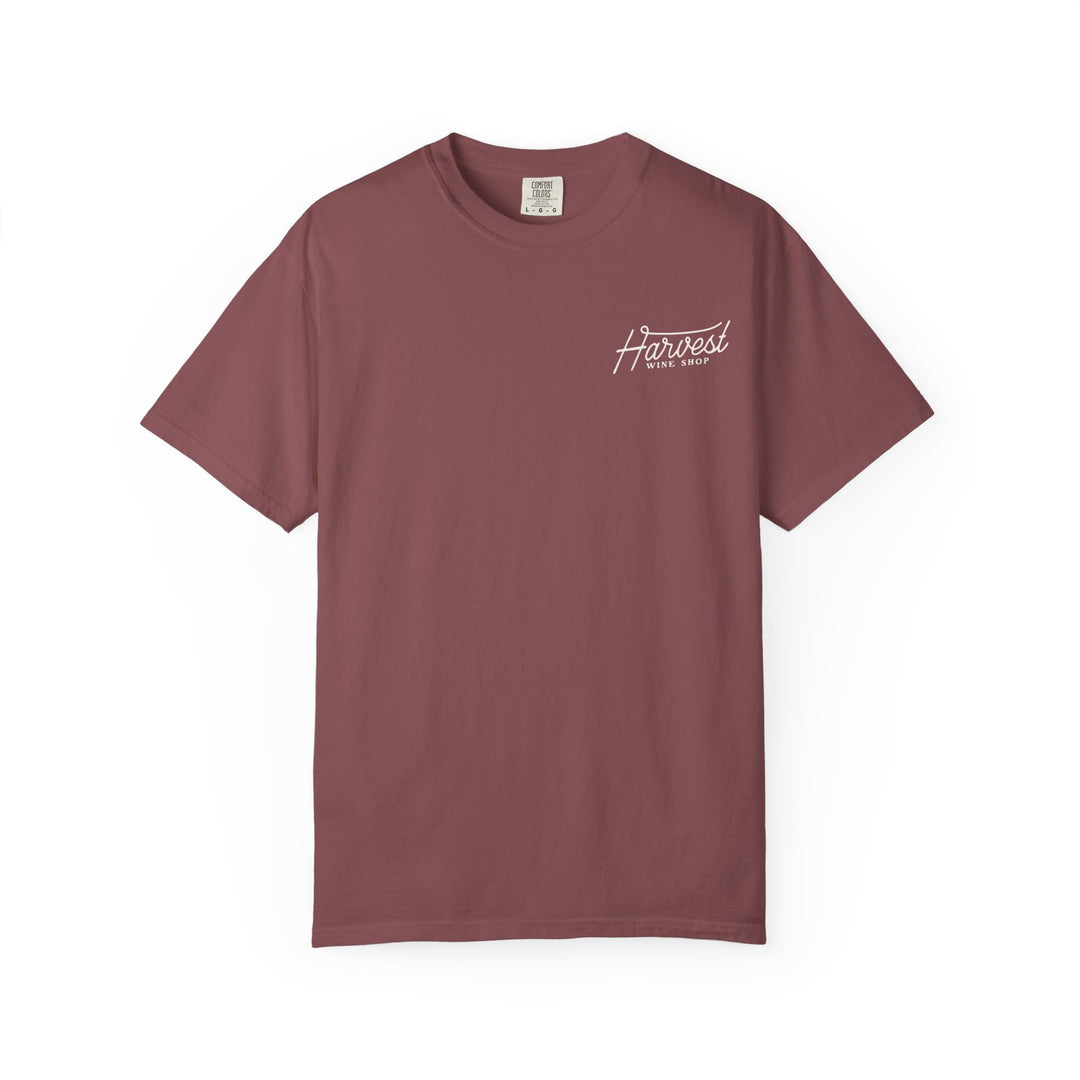 Harvest T-Shirt — Minimal Script Chest Logo