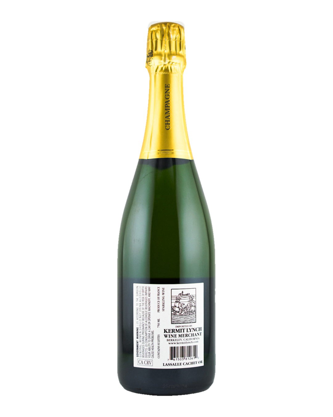 Bottle of J. Lassalle "Cachet Or" 1er Cru Brut Champagne NV, Champagne, France