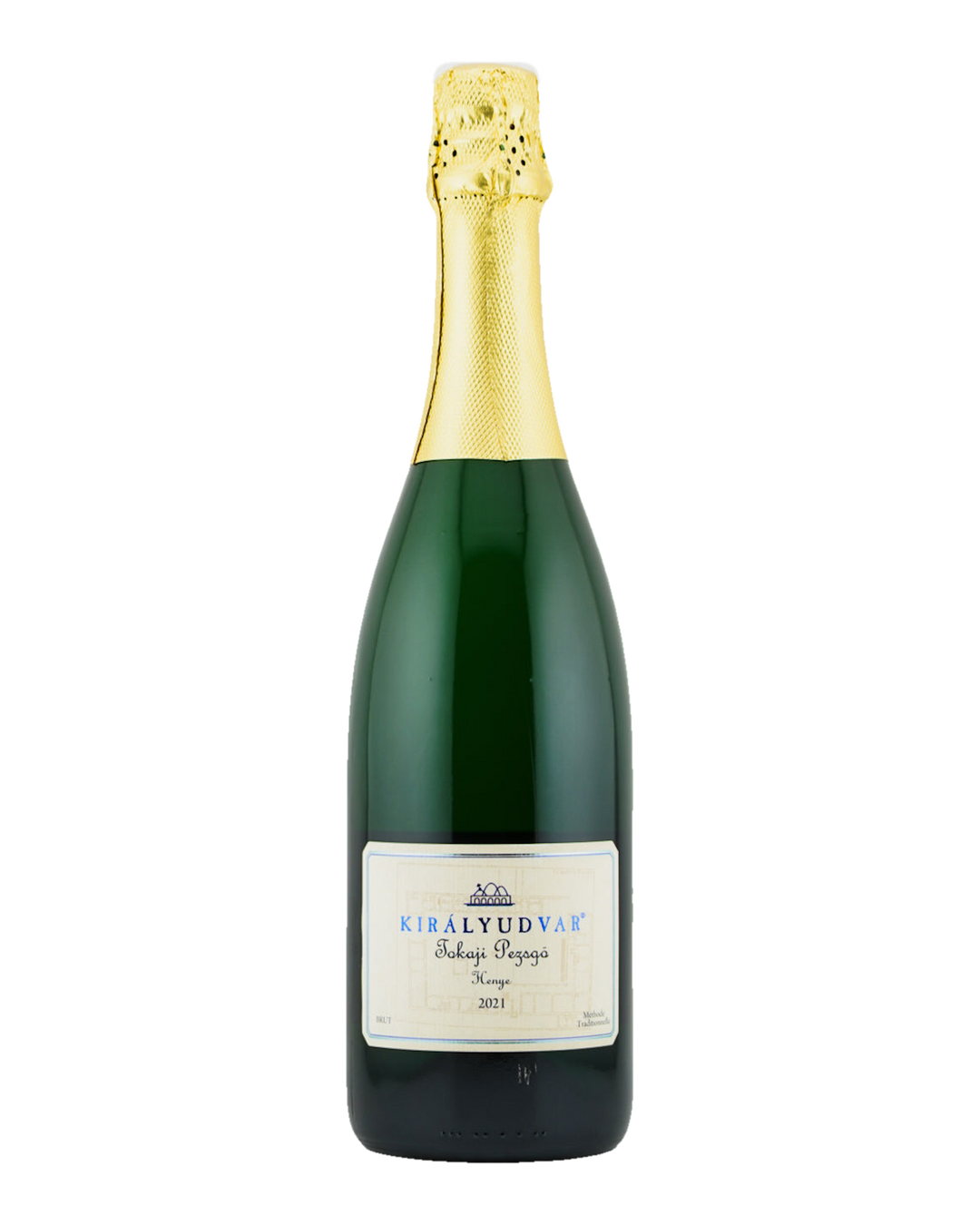 Bottle of Kiralyudvar sparkling wine
