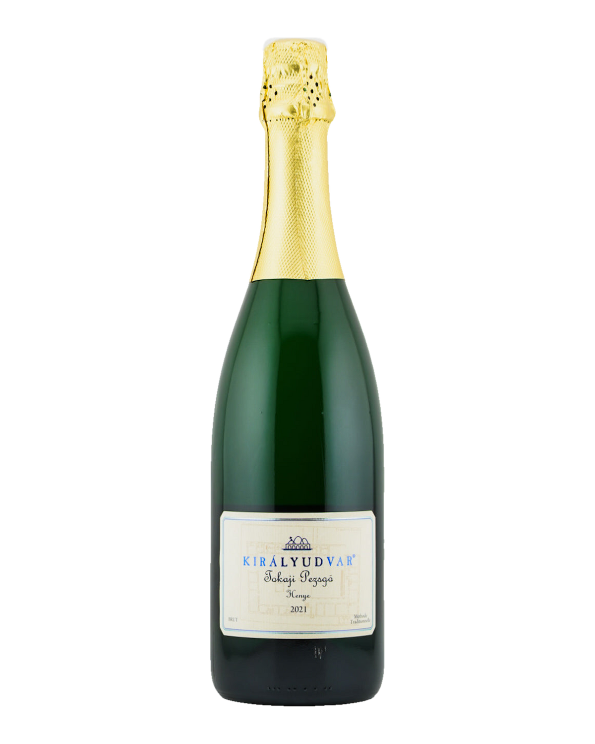 Bottle of Kiralyudvar sparkling wine