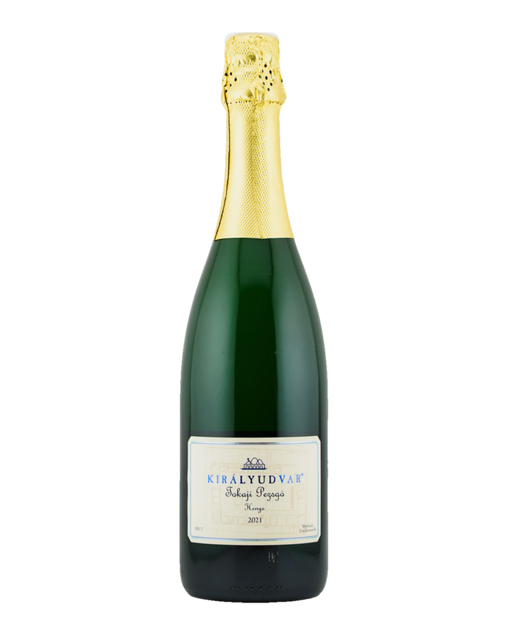 Bottle of Kiralyudvar sparkling wine
