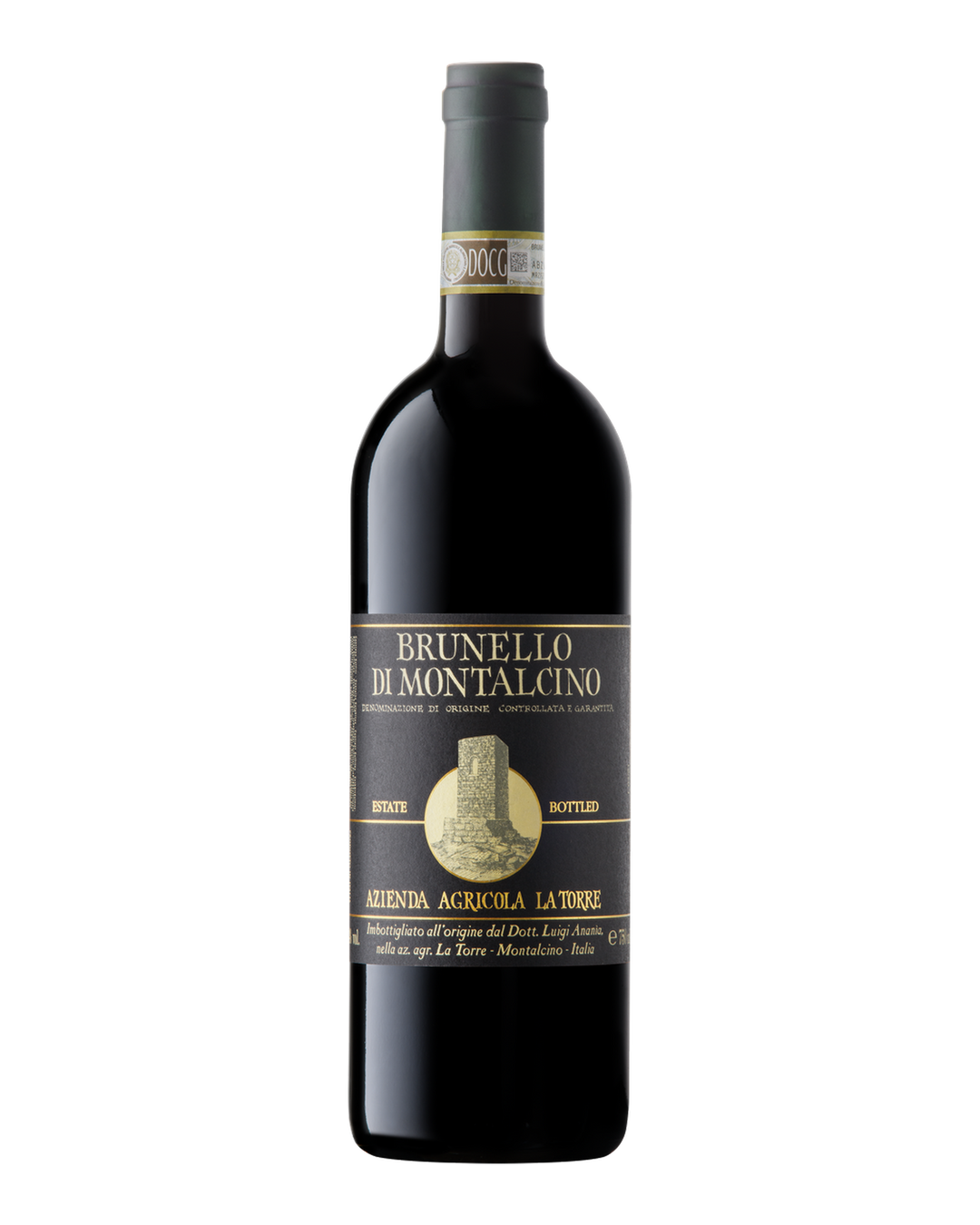 Bottle of La Torre Brunello di Montalcino, Tuscany, Italy 2021
