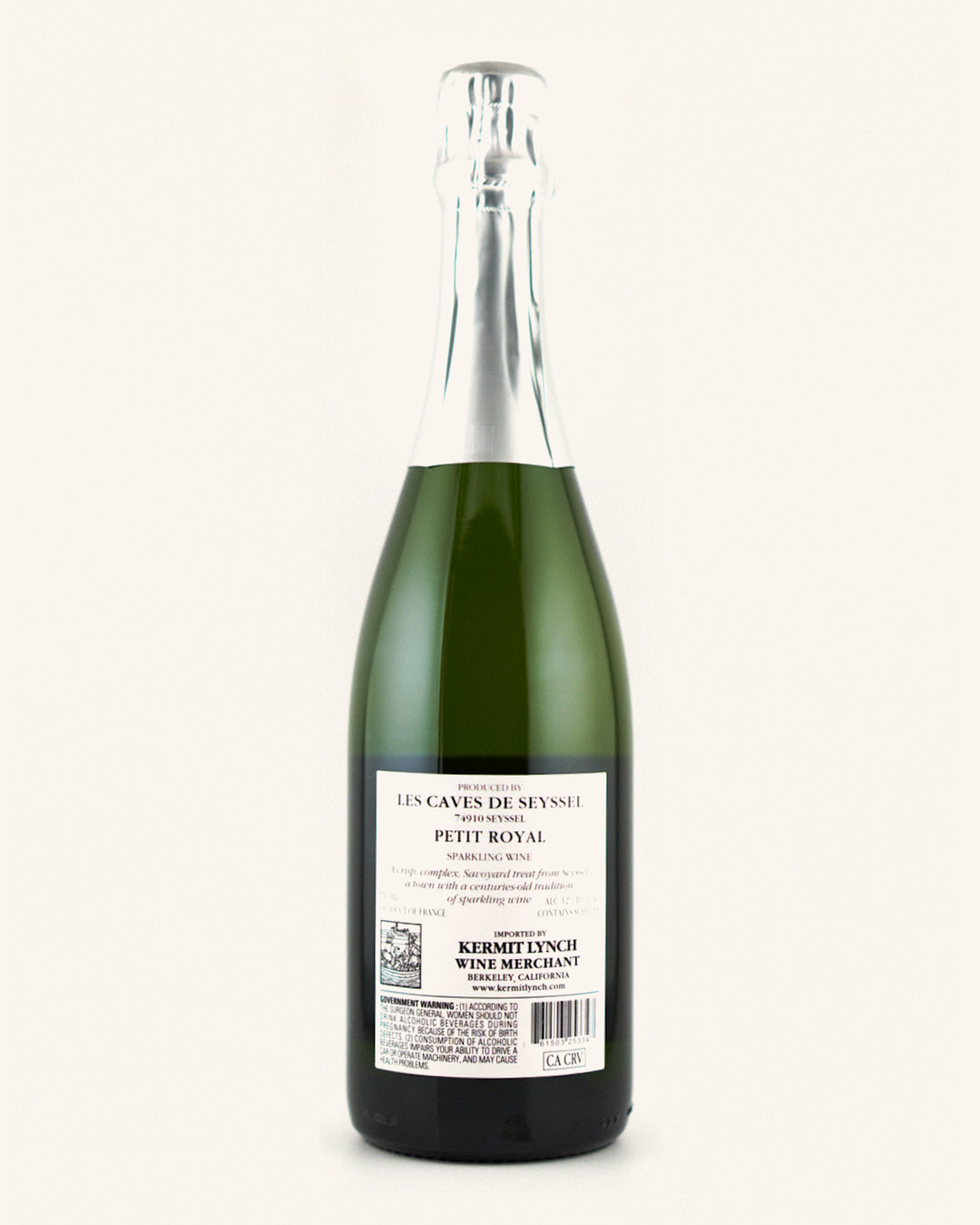 Bottle of Lambert de Seyssel "Petit Royal" Traditional Method Sparkling Wine, Savoie, France NV