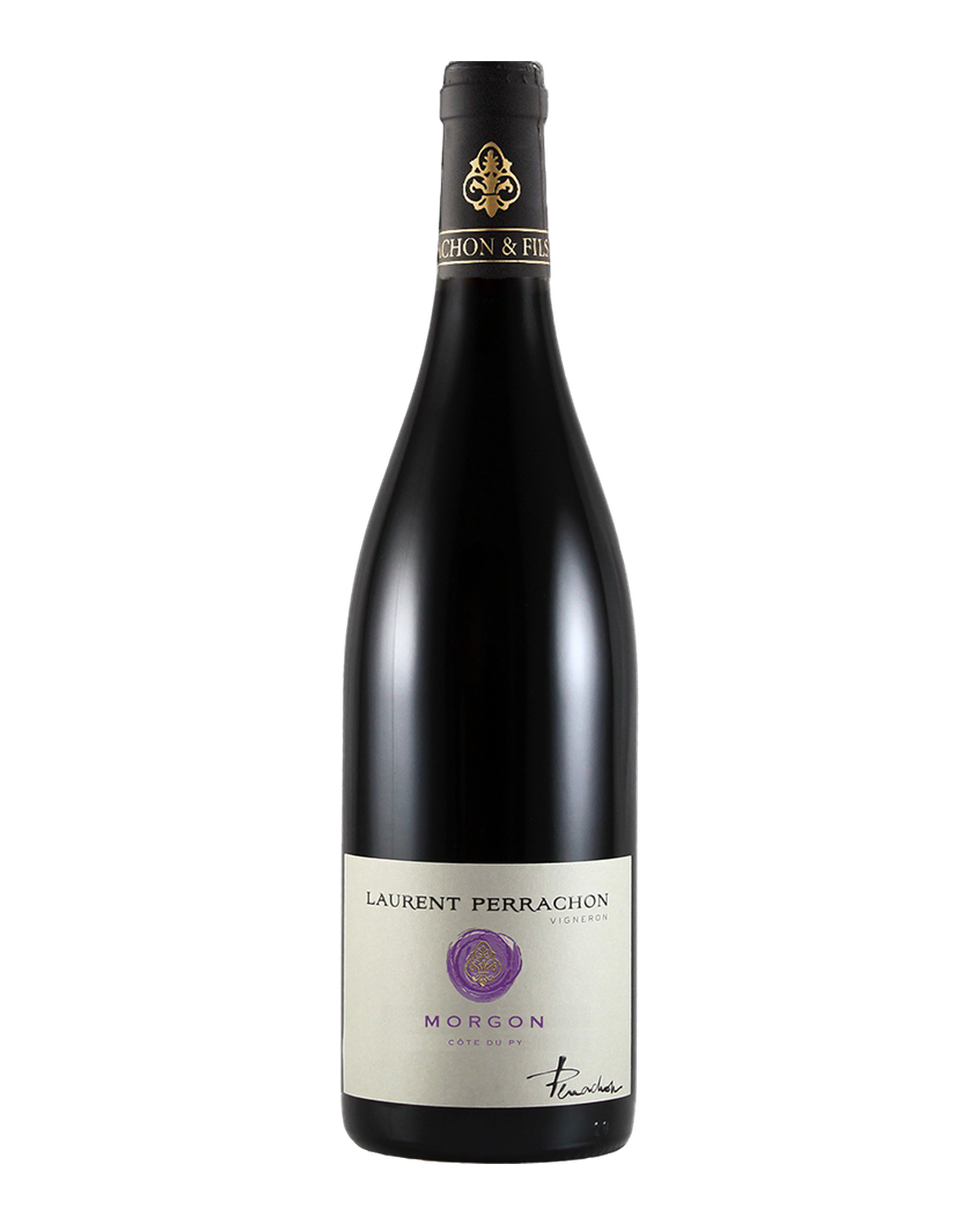 Bottle of Laurent Perrachon Morgon 'Côte du Py', Beaujolais, France 2023