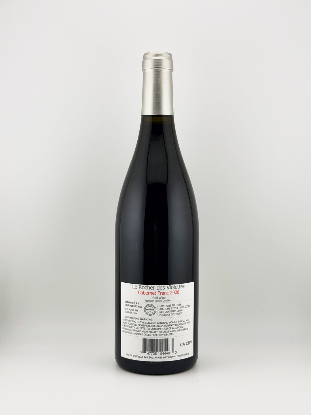 Le Rocher des Violettes Cabernet Franc, Touraine AOC, Loire Valley, France 2020