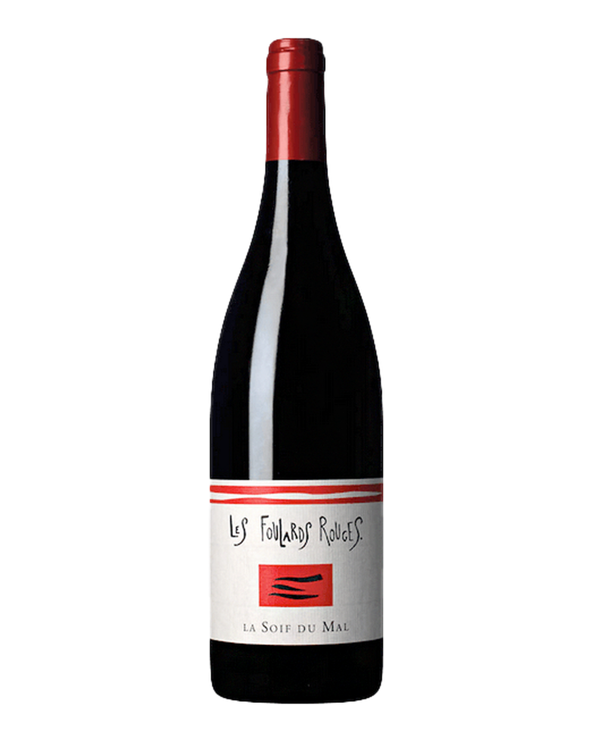 Bottle of Les Foulards Rouges 'La Soif du Mal' Rouge, Roussillon, France 2025