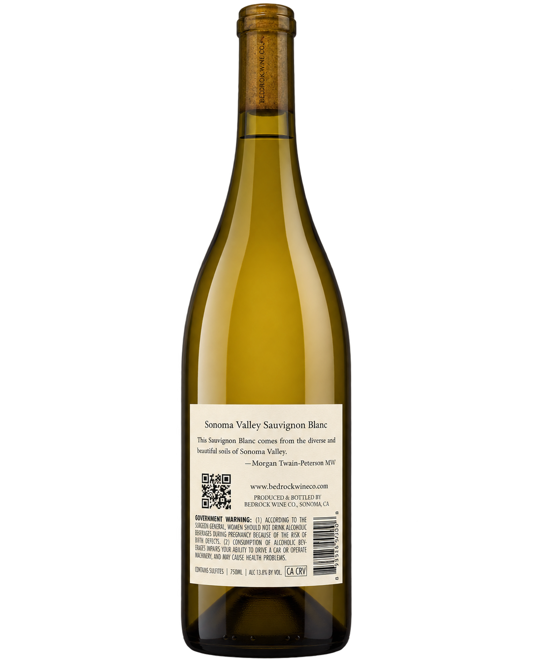 Bedrock Wine Co. Sauvignon Blanc, Sonoma Valley, California 2025