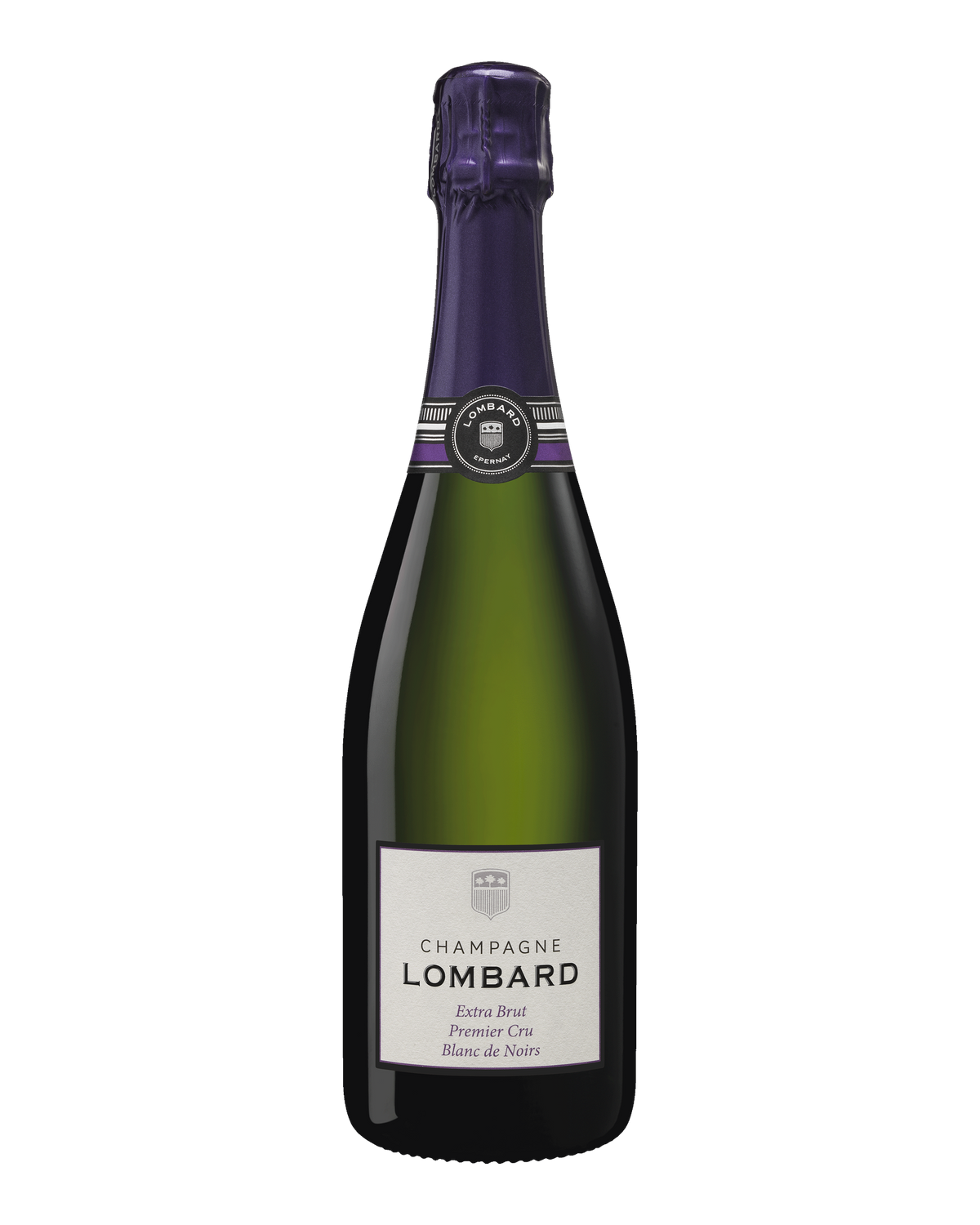 Bottle of Champagne Lombard 'Extra Brut Premier Cru Blanc de Noirs' Champagne, France NV