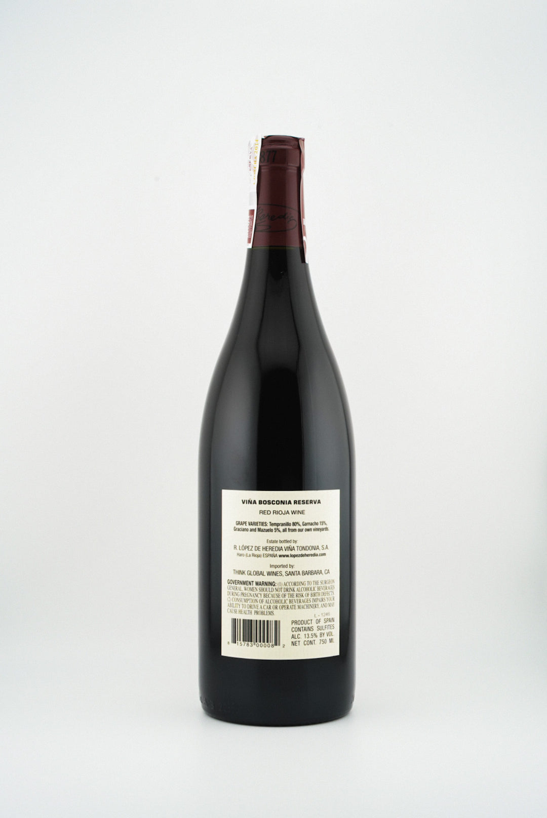 López de Heredia 'Viña Bosconia' Reserva, Rioja, Spain 2014