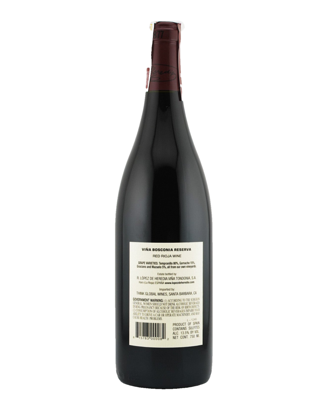 Bottle of López de Heredia &