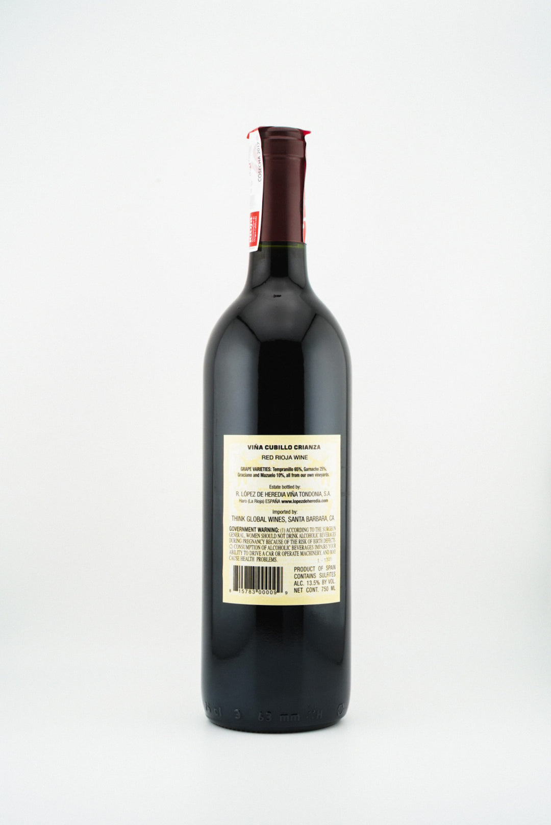 López de Heredia 'Viña Cubillo' Crianza, Rioja, Spain 2017