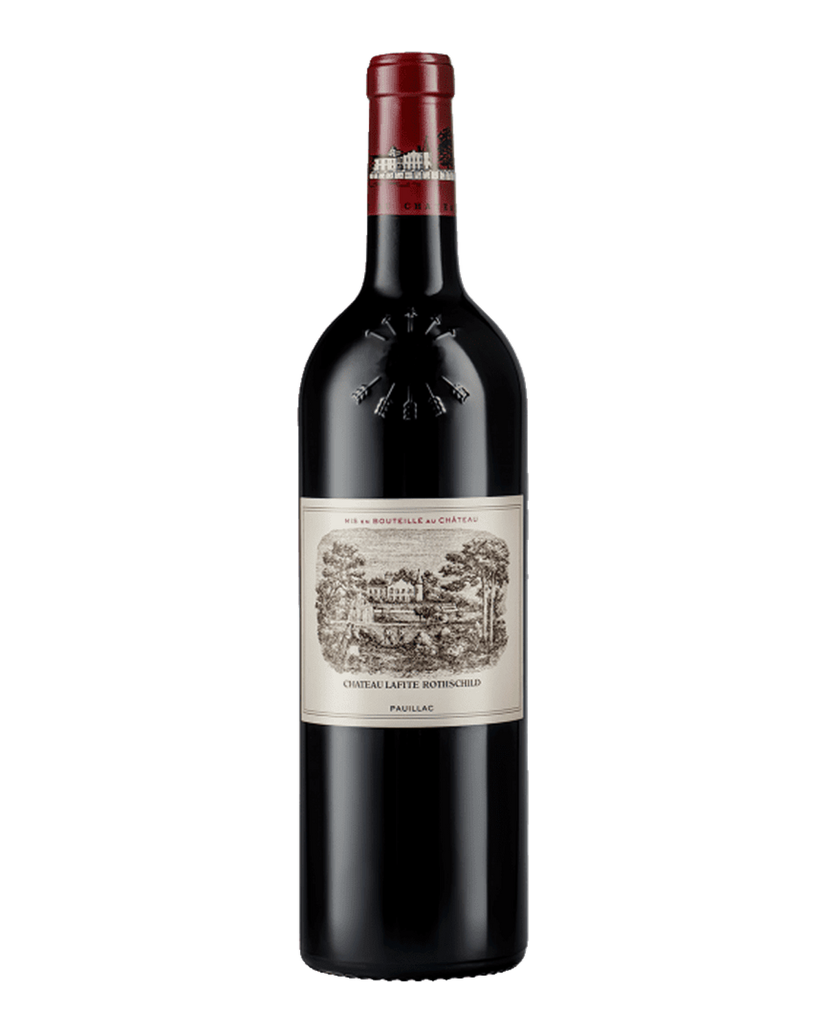 Bottle of Château Lafite Rothschild, Pauillac 1er Grand Cru Classé, Bordeaux, France 2021
