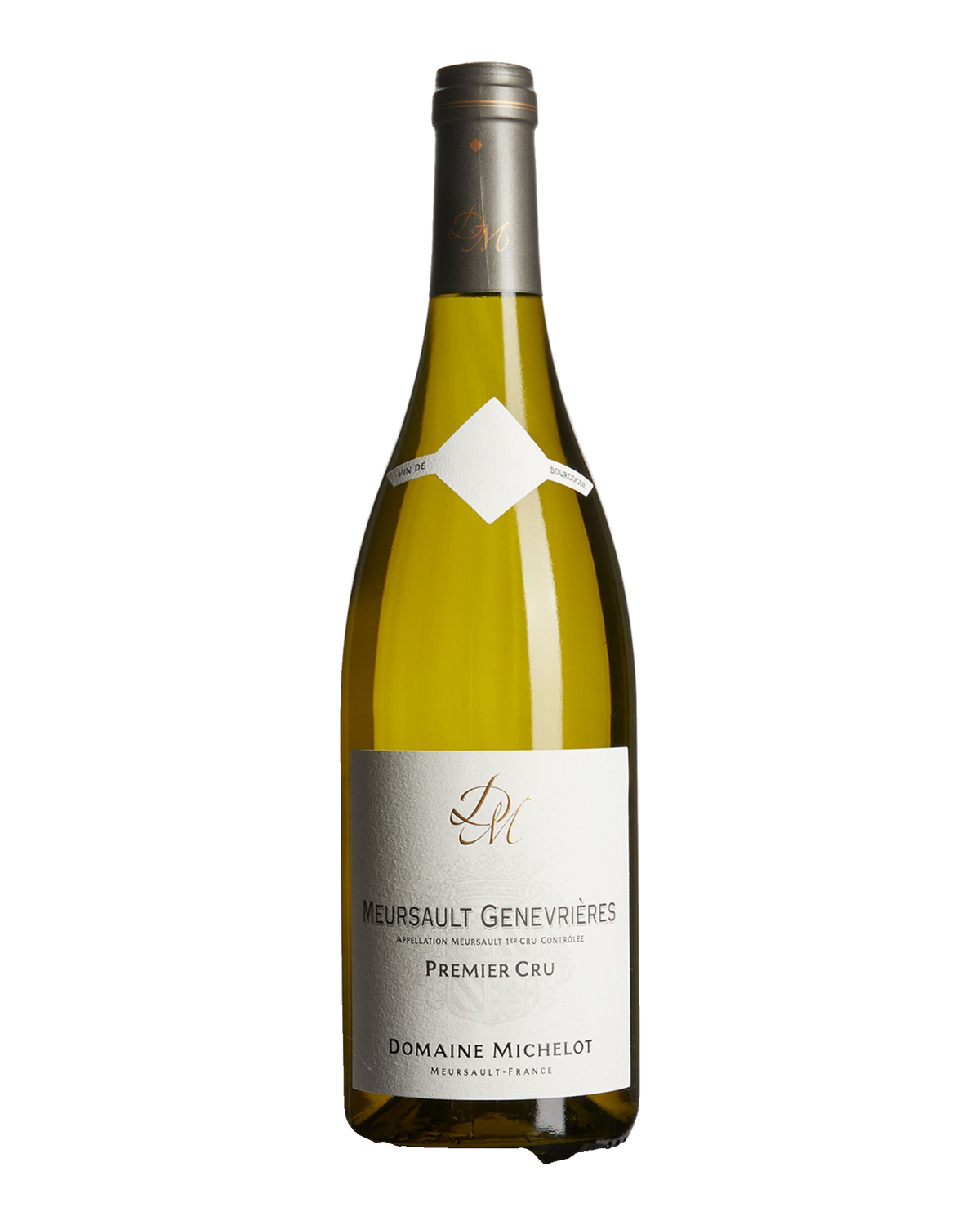Bottle of Domaine Michelot Meursault 1er Cru 'Les Genevrières', Burgundy, France 2023