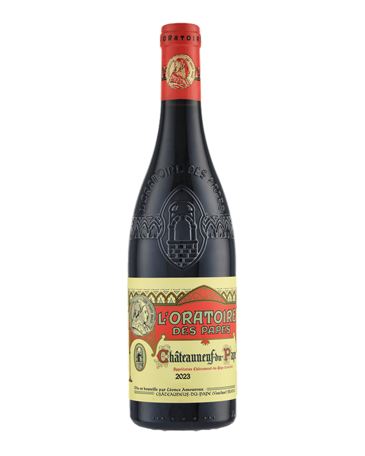 Bottle of L'Oratoire des Papes Châteauneuf-du-Pape, Rhône Valley, France 2023