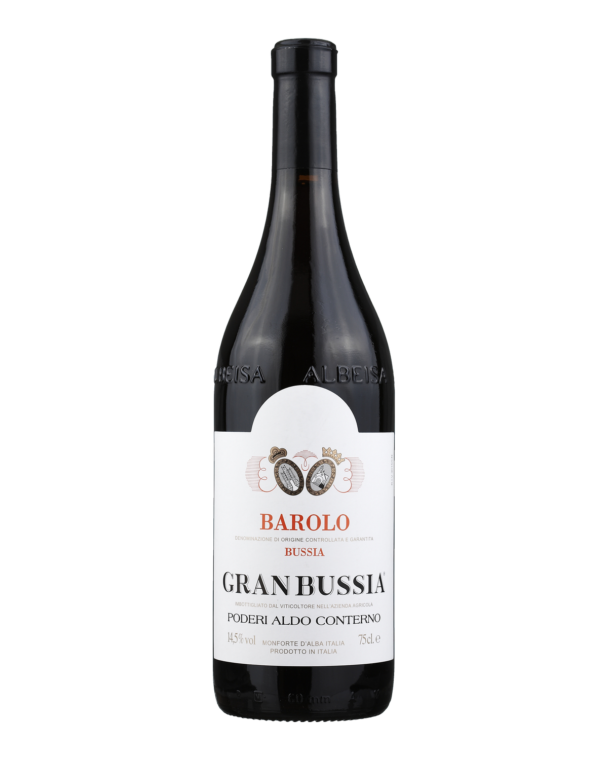 Bottle of Poderi Aldo Conterno Barolo Riserva 'Granbussia', Piedmont, Italy 2016