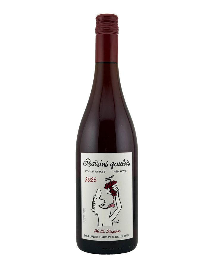 Bottle of Domaine Lapierre "Raisins Gaulois", Vin de France Rouge 2025