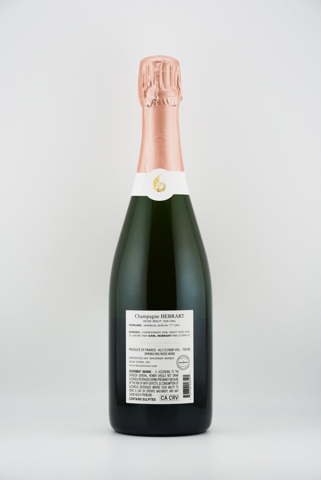 Champagne Marc Hébrart Premier Cru Brut Rosé NV