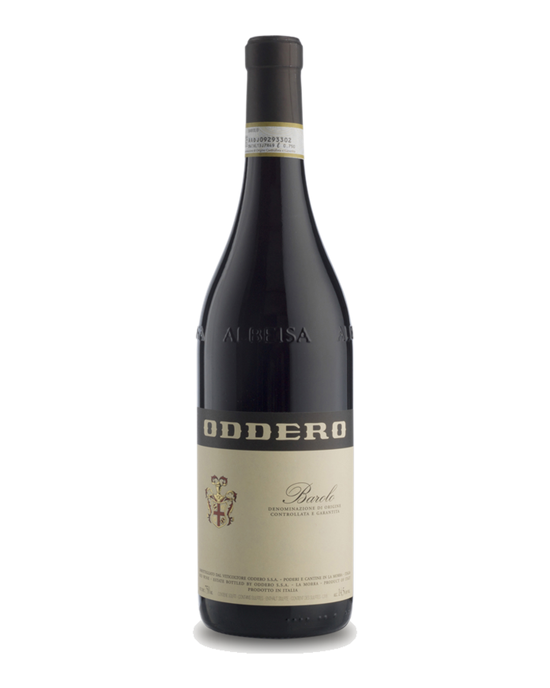 Bottle of Oddero Barolo, Piedmont, Italy 2021