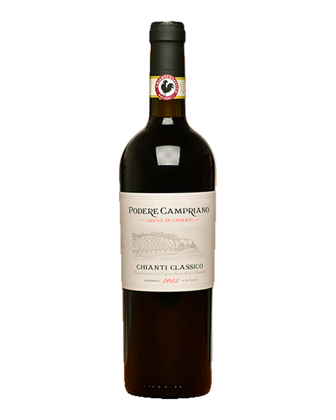 Bottle of Podere Campriano Chianti Classico, Tuscany, Italy 2023