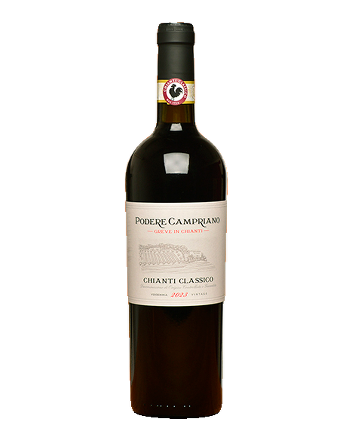 Bottle of Podere Campriano Chianti Classico, Tuscany, Italy 2023
