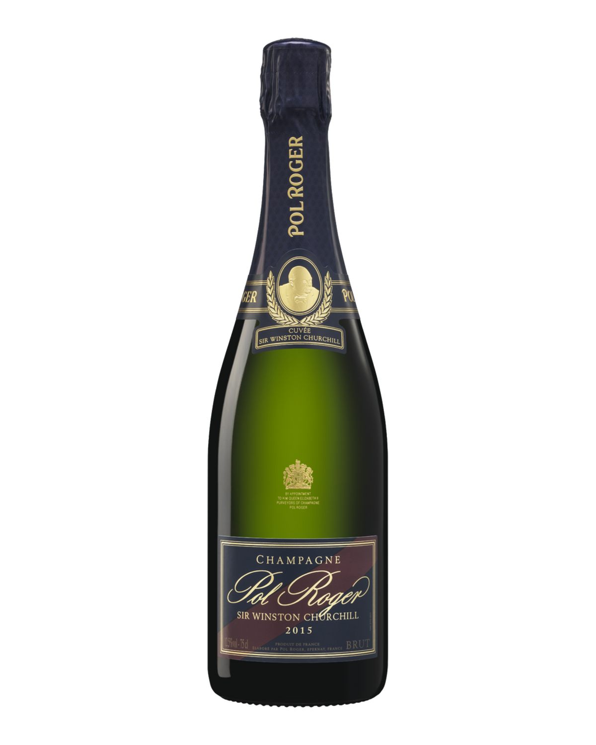 Bottle of Pol Roger 'Cuvée Sir Winston Churchill' Brut, Champagne, France 2015