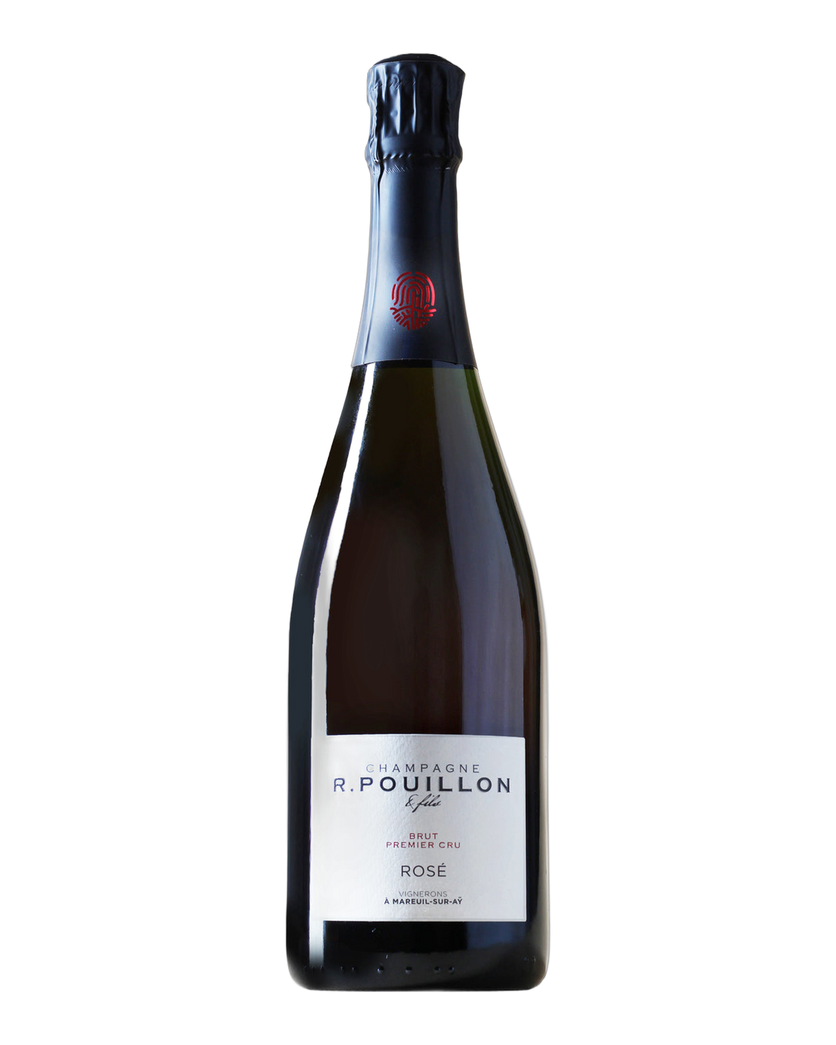 Bottle of R. Pouillon & Fils 'Rosé de Macération' Premier Cru Brut, Champagne, France NV (2021 Base)